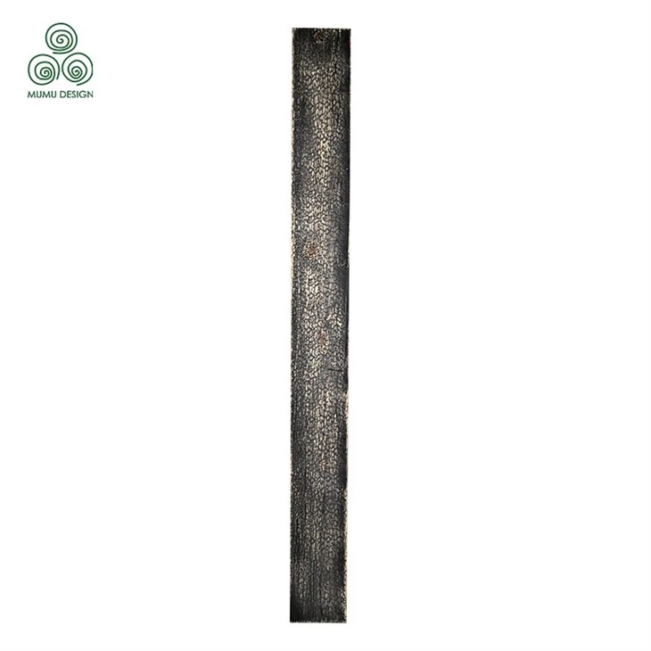 Black Crackle Shou Sugi Ban Cladding For Cabin Exteriors factory Black Crackle Shou Sugi Ban Cladding For Cabin Exteriors factory