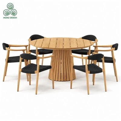 Outdoor Solid Wood Table