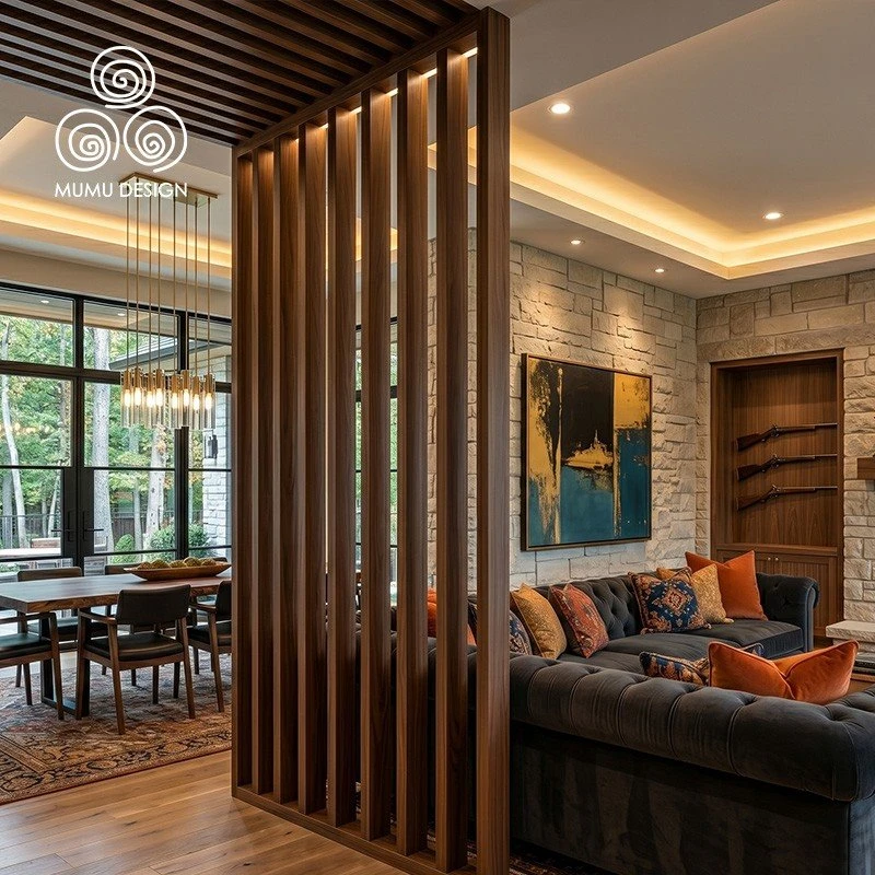 Walnut Wood Veneer Slat Room Divider suppliers Walnut Wood Veneer Slat Room Divider suppliers